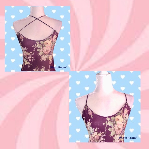 Val Mode Vintage Floral Camisole - Picture 4 of 11